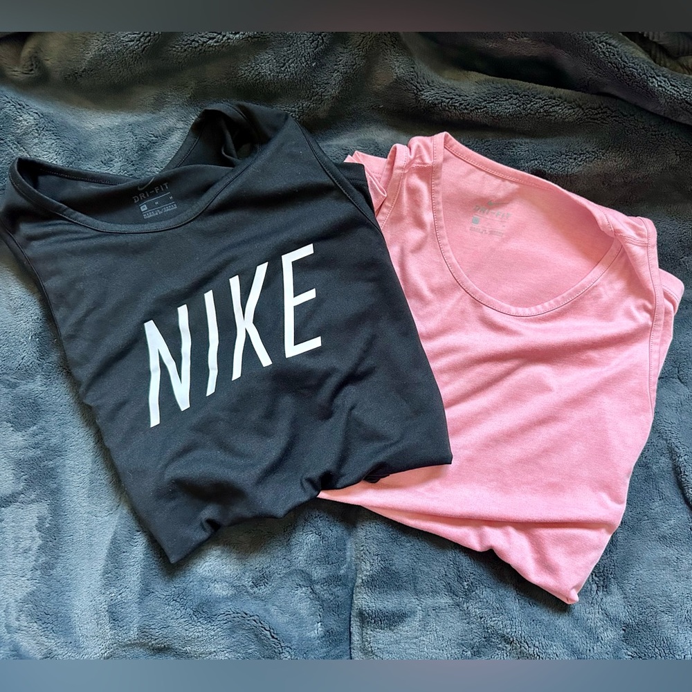 2 Nike Dri-Fit Tanks